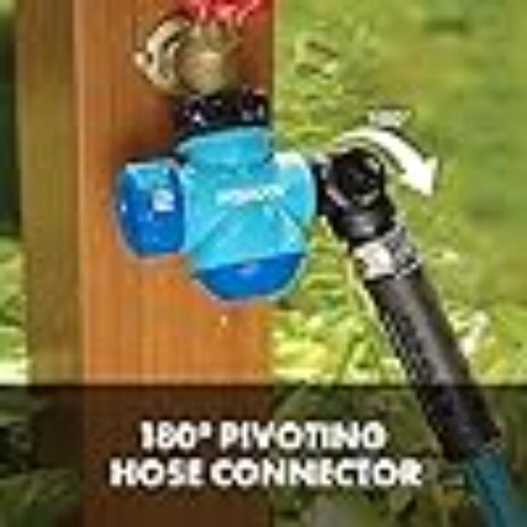 Aqua Joe Multi-Function Outdoor Faucet and Garden Hose Tap Connector 2 pack - Picture 5 of 12